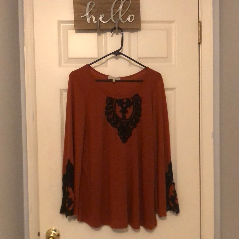 Fun Long Sleeve Swing Top